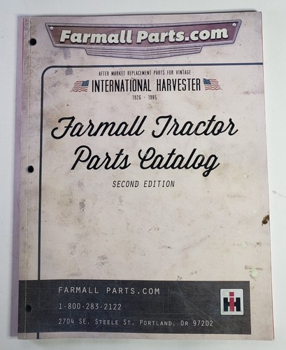 Farmall tractor parts catalog - tractor,