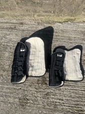 Saxon Black Pony Travel Boots
