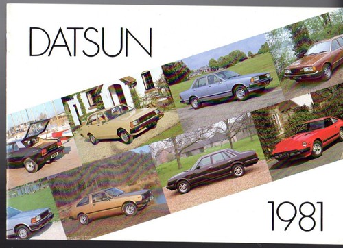 Datsun nissan range - datsun, uk