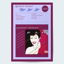 Duran Duran Rio Fine Art Album