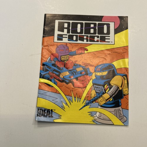 Vintage robo force mini comic - robo,