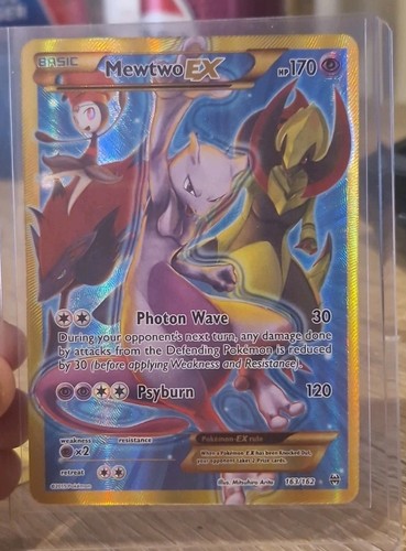 Pokémon tcg mewtwo 163 - ex, 163/162