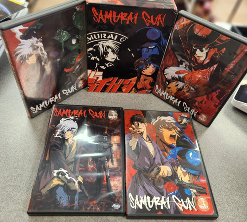 Samurai gun dvd set box - 1-4,
