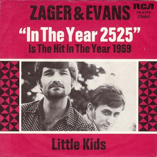 Vinyl single zager evans - single,