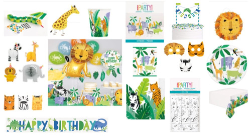 Safari jungle paper - jungle, birthday