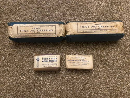 Ww2 british large first aid - british,