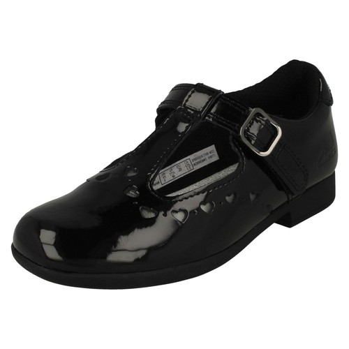 Girls clarks heart detailed - girls,