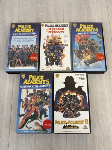 Police academy vhs - academy,