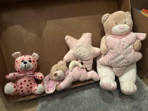 Pink girls first cuddly - cuddly, plush