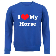 I Love My Horse - Kids Hoodie