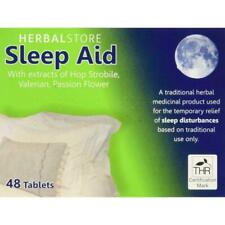 SLEEP AID HERBAL STORE 48 TABLETS SLEEPING NATURAL STRESS RELIEF REMEDY