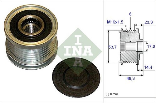 Ina 535020410 alternator - 535020410,