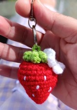Handmade Crochet Strawberry