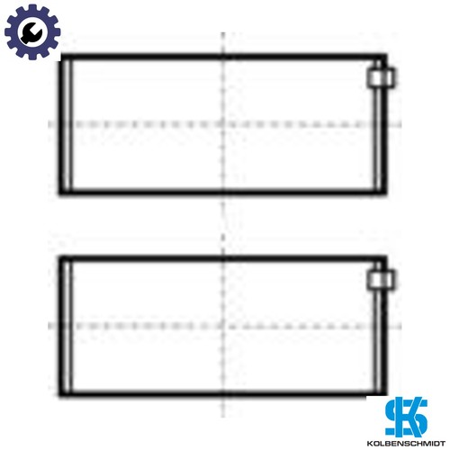 Connecting rod bearing set - rod,
