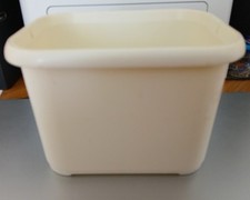 Cream Kitchen Cutlery Caddy Plastic Sink Tidy Drainer Holder Organizer