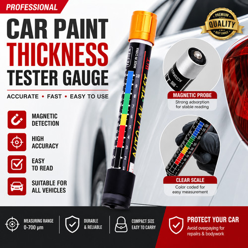 Car paint thickness - car,