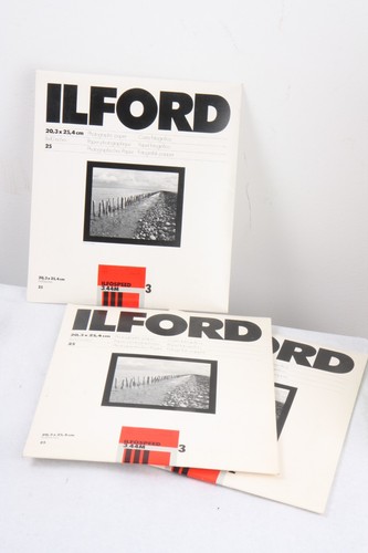 Three packs ilford ilfospeed - ilford,