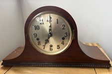 Vintage Haller Westminster Chimes Napoleon Hat Mantel Clock Working