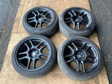 2014 SEAT ALHAMBRA VW Sharan 18 INCH ALLOY WHEEL SET  With Good Tyres AZE 8.5J