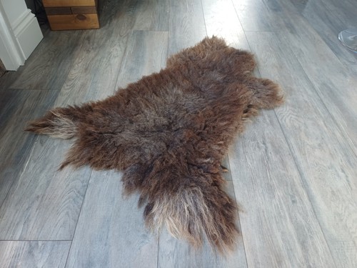 Sheep skin rug 110cm - sheep, 80cm