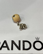 GENUINE PANDORA DANGLING ELEPHANT CHARM