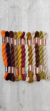12 Skeins Of Laine Medicis Tapestry Thread. 1 skein has lost its number (Pack M)