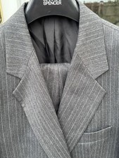 Men's M&S Charcoal Pinstripe