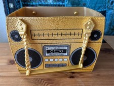 LOL Surprise gold plastic ghetto blaster DJ boom box handbag bag 2019 MGA