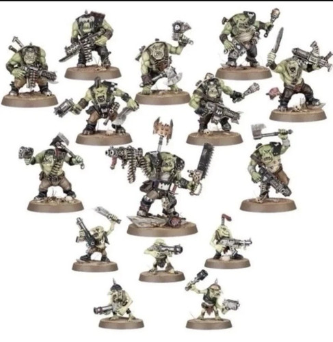 Ork boyz x10 and - x10,