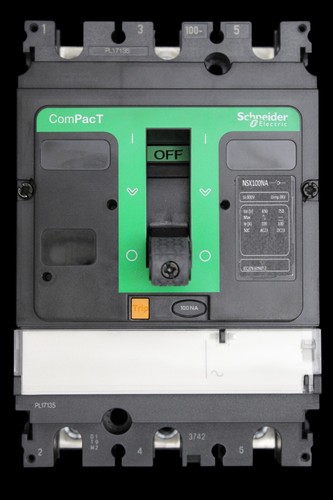 Schneider 100 amp triple - amp, pole