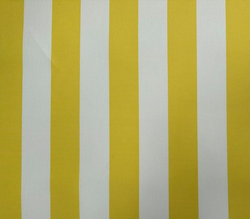Yellow striped dralon - yellow,