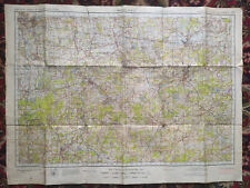 Tonbridge Wells War Revision Ordnance Survey Map 1940 Sheet 125 CLOTH 1941 Print