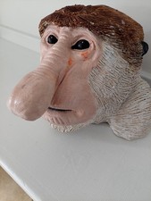 Monkey Head Bust Proboscis Big