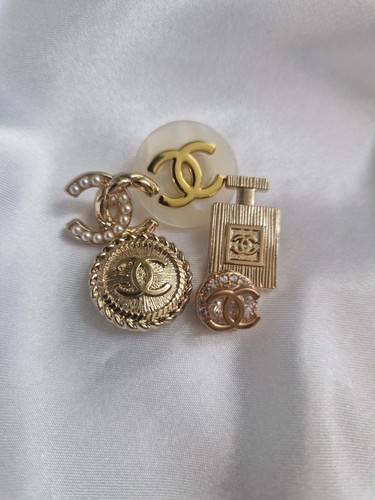 Chanel set gold sewing - chanel, 5