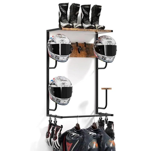 Motorcycle helmet holder - helmet,