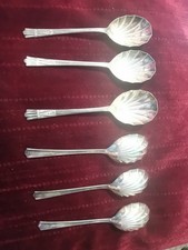 Vintage Shell Bowl Sugar Spoon