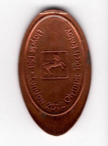 Elongated coin england - coin,