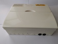 BG Dual RCD Pre-Pop Electrical Consumer Unit 12-Module Fuse Box CFUDP16606-01