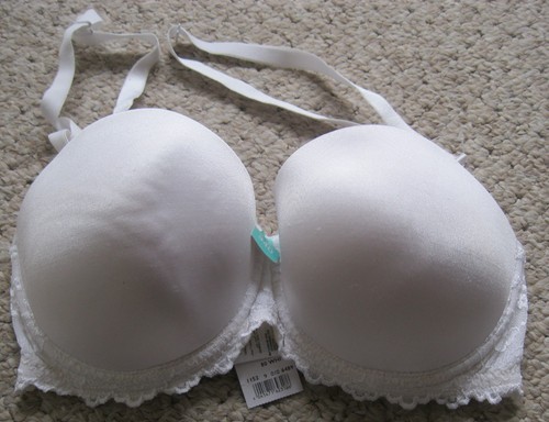 New white strapless - new,