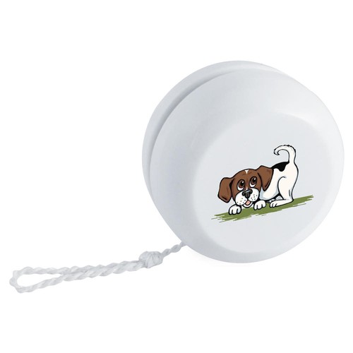 Playful pup retro style - 'playful,