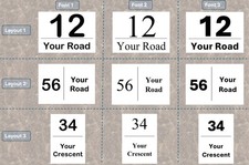 Pack of Custom Bin Labels