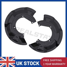 2x Front Brake Disc Shields