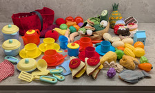 HUGE Play Food LOT Felt