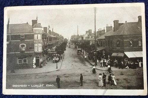 Printed card lumley road - -,