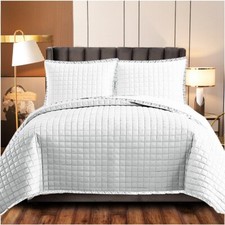 3 Piece Quilted Bedspread