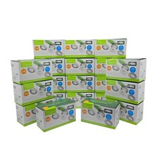 Job lot of 20 - NVC LED 3W Dimmable Low-Profile Celling Downlight - Warm White