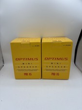 OPTIMUS PRO X5 MINI BOOKSHELF SPEAKERS 40-2070 BLACK (SET OF 2) NEW OPEN BOX