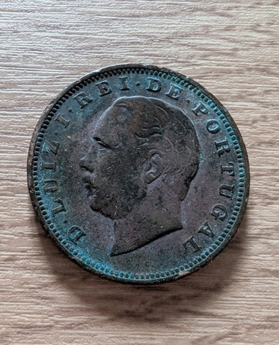 Portugal reis coin 1883 - coin,