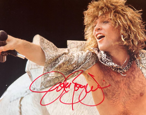 Jon bon jovi signed 8x10 - jovi,