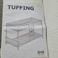 IKEA TUFFING Metal Bunk Bed Frame